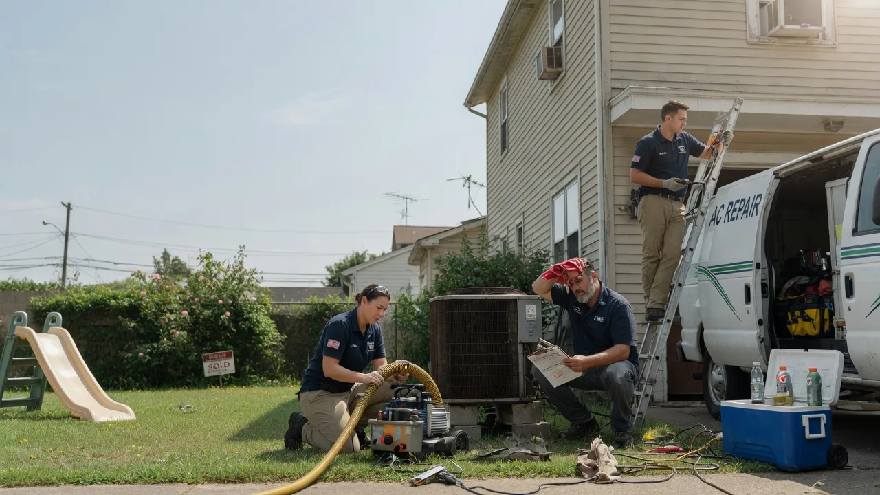 AC Repair in Vauxhall, NJ near me